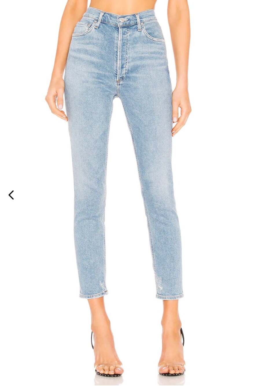 AGOLDE Nico High Rise Slim Fit Denim Jean in Embark Wash //  26